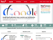 Tablet Screenshot of hcc.nl